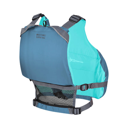 Mustang Womens Moxie Foam Life Vest  ML  SlateAqua MV807502853ML