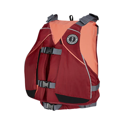Mustang Womens Moxie Foam Life Vest  XLXXL  MerlotCoral MV807502857XLXXL