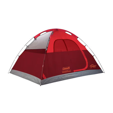 lightweight 4 person tent Coleman 4Person Flatwoods II Lightweight Dome Camping Tent Red 2207389 – Kreft River