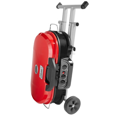 RoadTrip® 285 Stand-Up, 3-Burner Propane Grill, 20K BTUs, 285 sq inch, Red