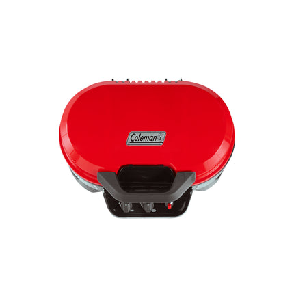 RoadTrip® 225 Table Top, 2-Burner Propane Grill, 11K BTUs, 225 sq inch, Red
