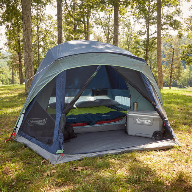 6+2P Skydome Screenroom Blue Nights Tent