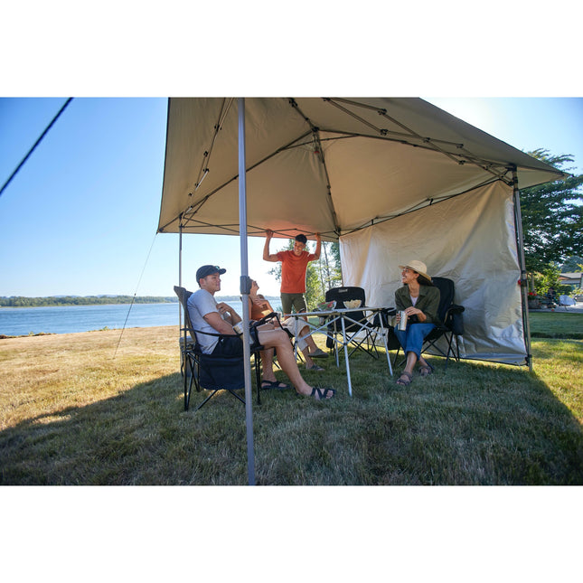 OASIS LITE CANOPY 10X10 ONEPEAK WITH SIDEWALL BLACK SHELTER