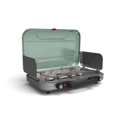 Cascade™ 328, 3-Burner Propane Stove, Adjustable, InstaStart™, 28K BTUs, Moss Green