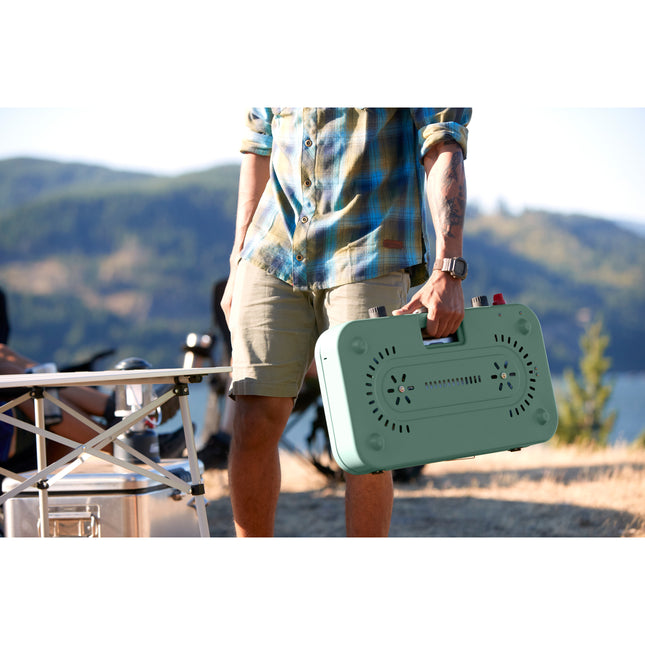 Cascade™ 222, 2-Burner Propane Stove, Adjustable, InstaStart™, 22K BTUs, Moss Green