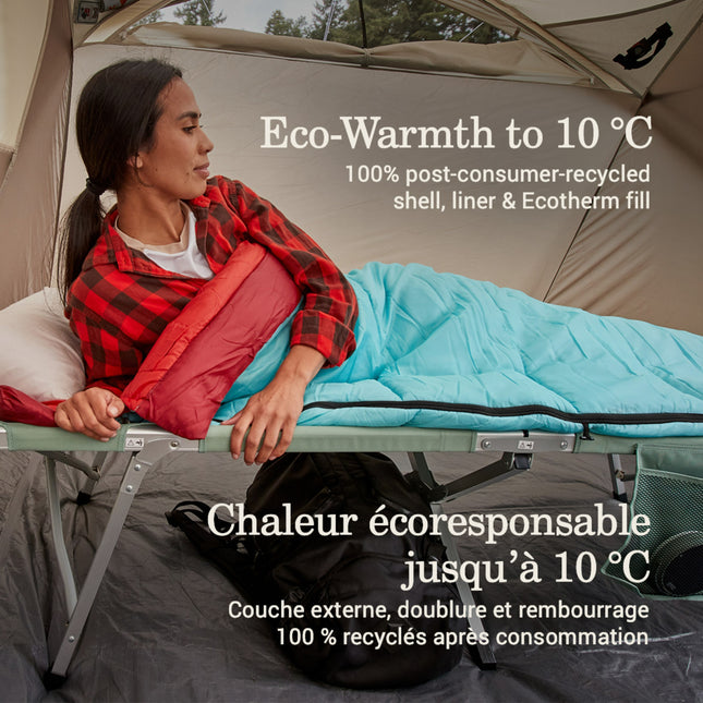 SLEEPING BAG FLATLANDS 50 RECT BLUE