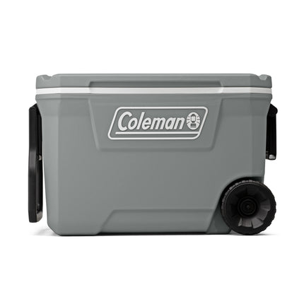 62 Qt, 316 Series Wheeled Cooler, 3-day Ice Retention, Tow & 2-Way Handle, Rock