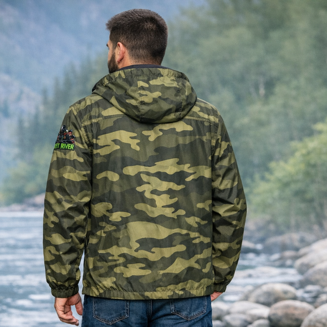 Kreft River Apex Camo Windbreaker